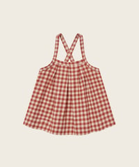 organic zoo/ Paprika Gingham Tribe Skirt