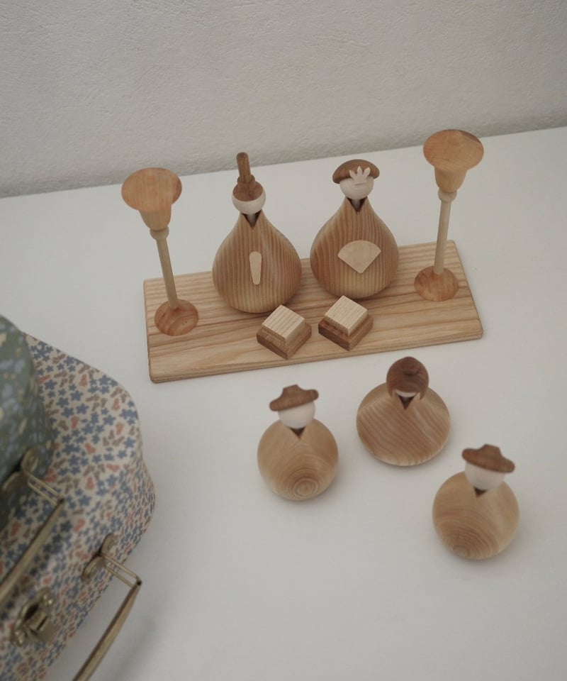 lisoro Original / Wooden Hina Dolls -Premium Se