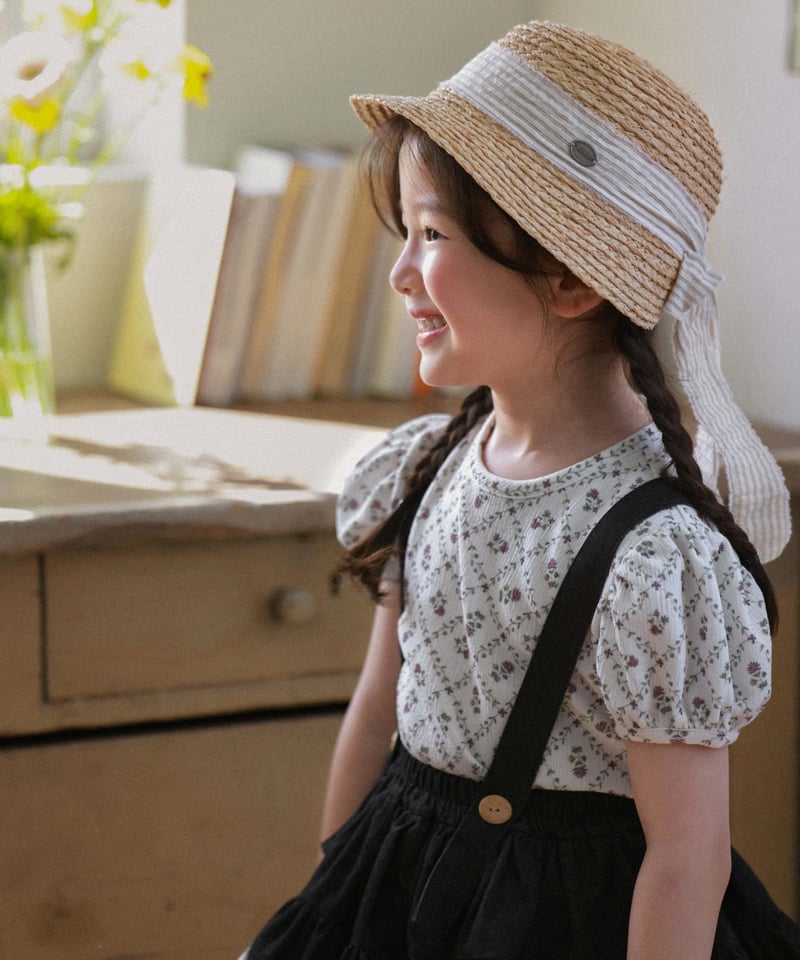 Wonny Ribbon / Black Denim Skirt | lisoro