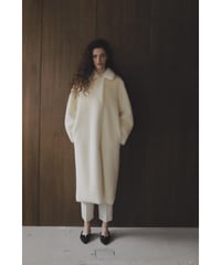 【26TH-13】Mouton Like Smooth Fur Long Coat