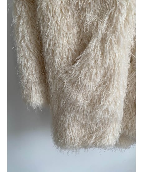 【26TH-06】Mohair Like Fur Cardigan