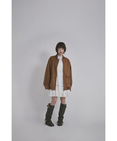 【26TH-04】 Fake Suede Blouson