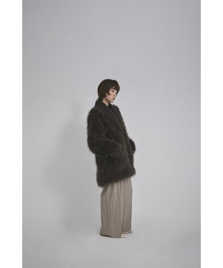 【26TH-06】Mohair Like Fur Cardigan