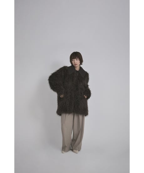 【26TH-06】Mohair Like Fur Cardigan