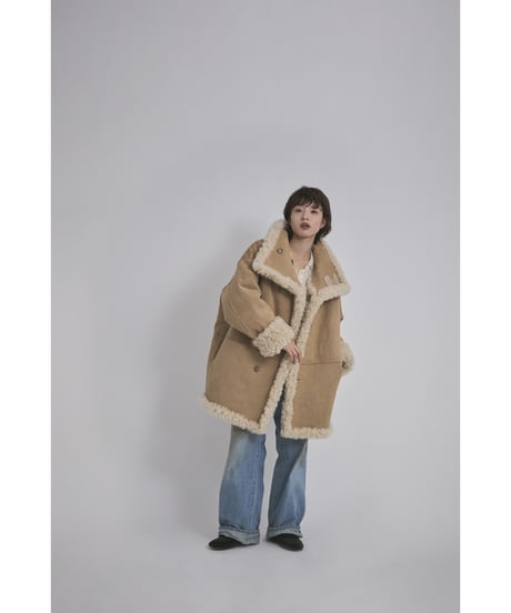【26TH-03】Mouton Reversible Coat