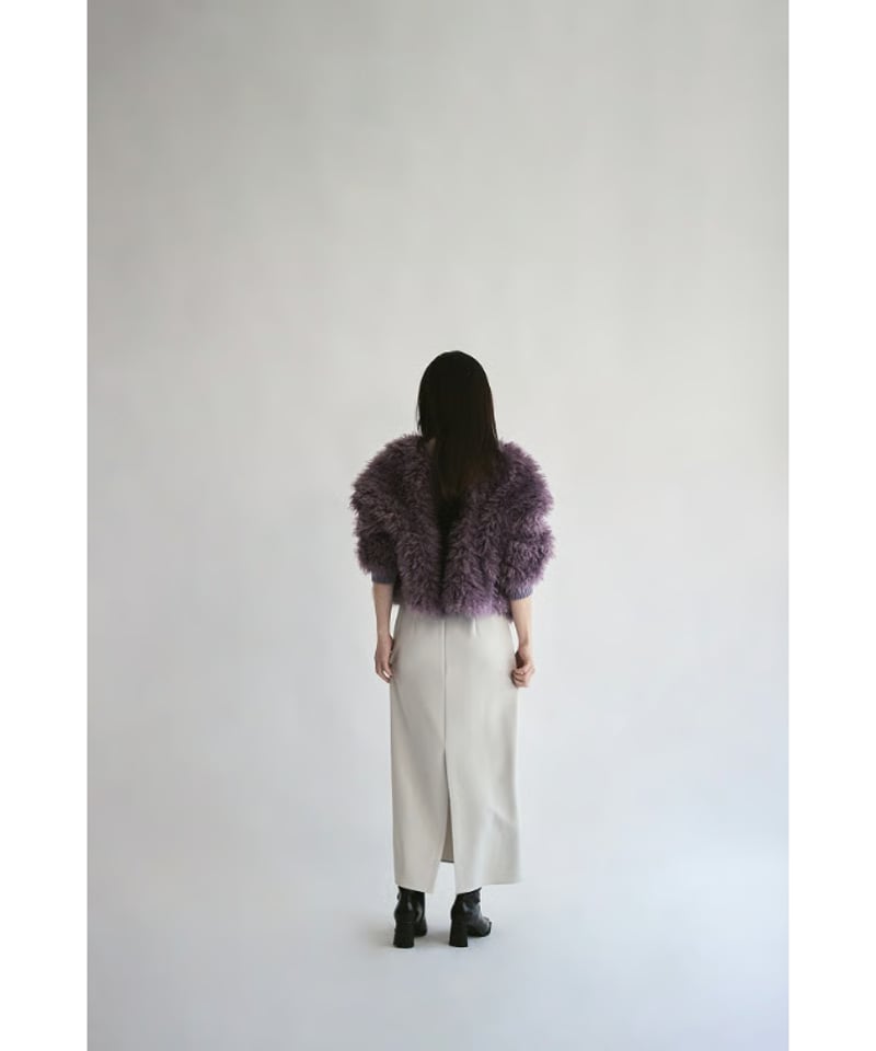 25TH-09】2Way Fur×Knit Tops | THINK FUR