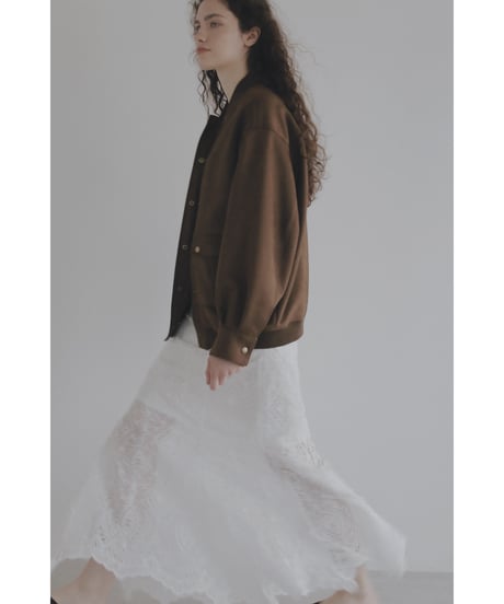 【26TH-04】 Fake Suede Blouson