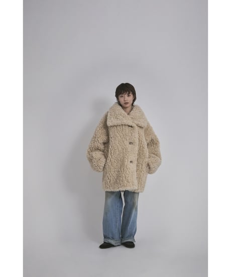 【26TH-03】Mouton Reversible Coat