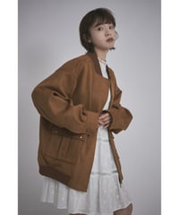 【26TH-04】 Fake Suede Blouson