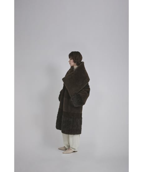【26TH-19】Mixed Fur Coat