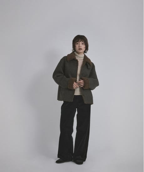 【26TH-20】Bonding Short Jacket