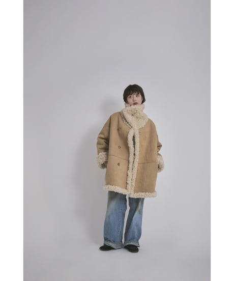 【26TH-03】Mouton Reversible Coat