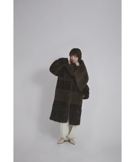 【26TH-19】Mixed Fur Coat