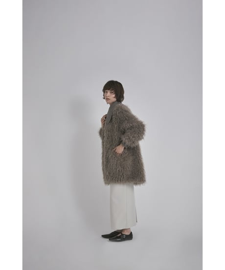 【26TH-06】Mohair Like Fur Cardigan