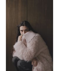 【26TH-06】Mohair Like Fur Cardigan