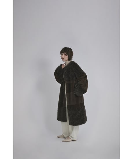 【26TH-19】Mixed Fur Coat