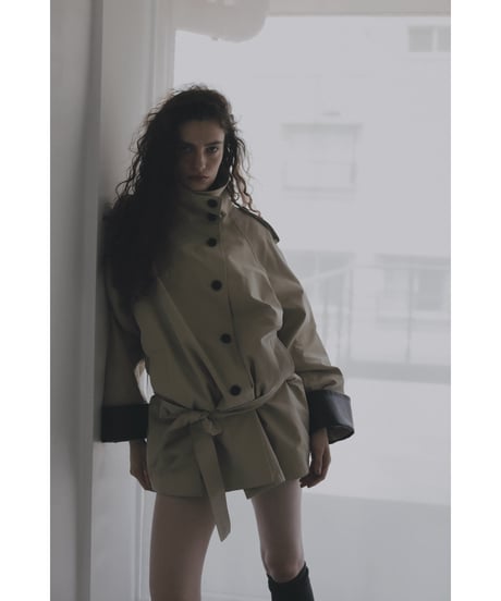 【26TH-05】Stand collar trench
