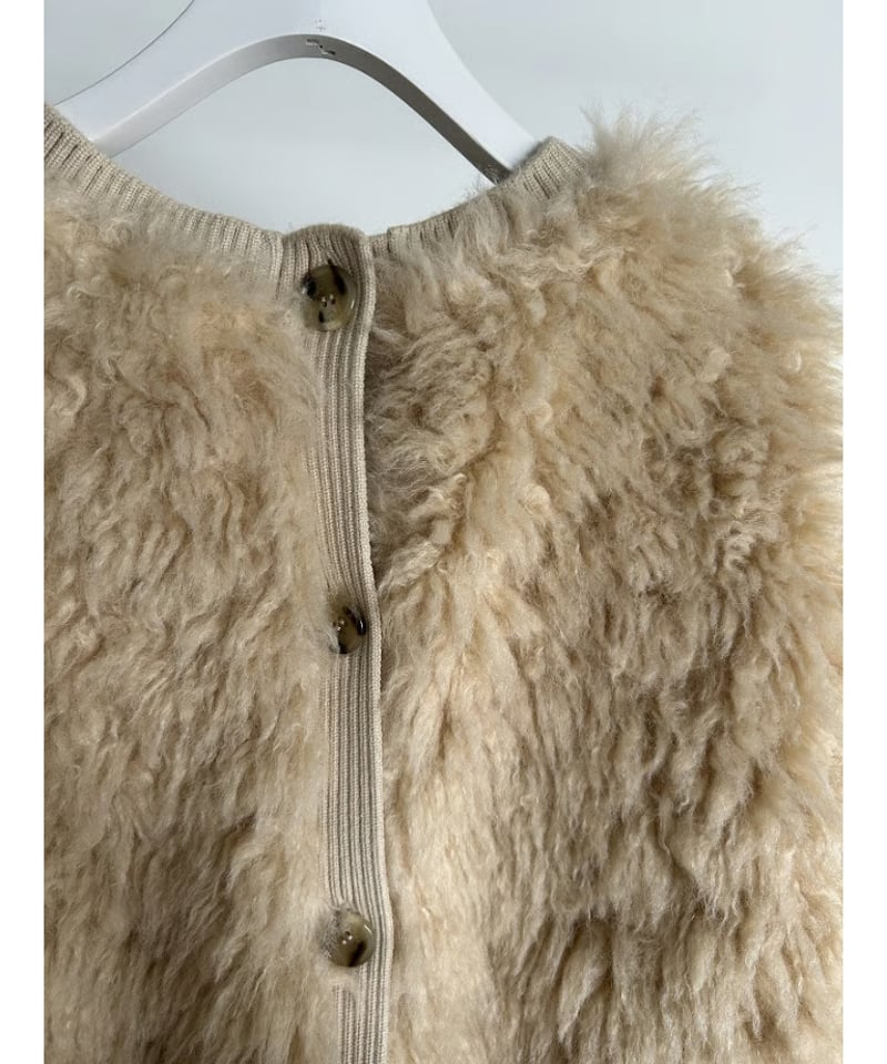 25TH-09】2Way Fur×Knit Tops | THINK FUR