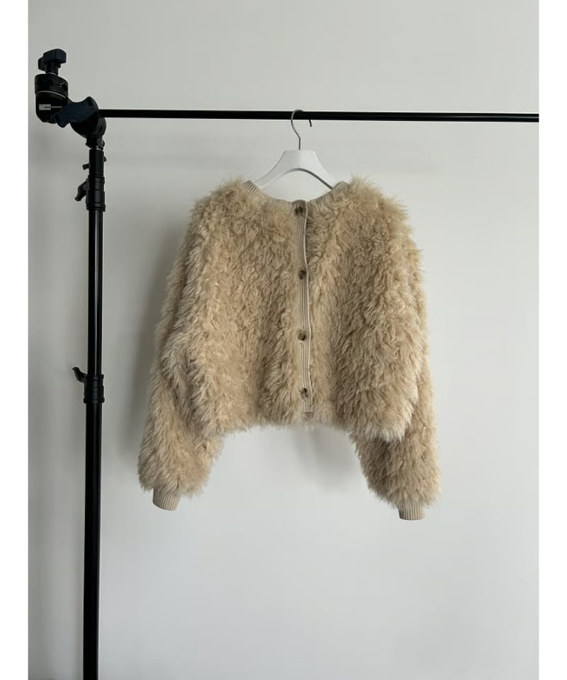 ロロ【THINK FUR】(25TH-09)２Way Fur×Knit 25TH-09】2Way Fur×Knit Tops | THINK FUR