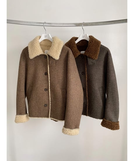 【26TH-20】Bonding Short Jacket
