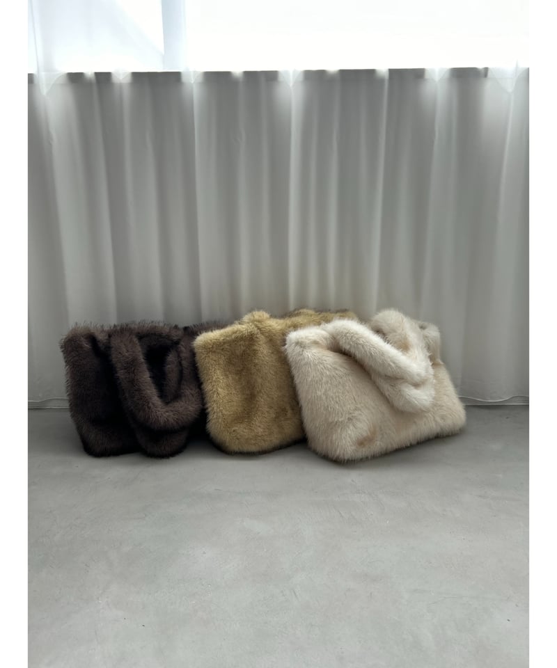 24TH-20】Fox Like Fur Large Bag | THINK FUR