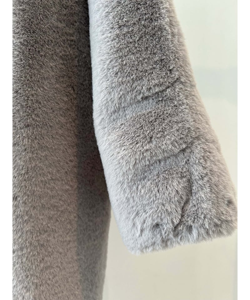24TH-01】Rex Like Fur Tailored Coat | THINK FUR