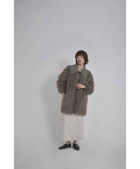 【26TH-06】Mohair Like Fur Cardigan