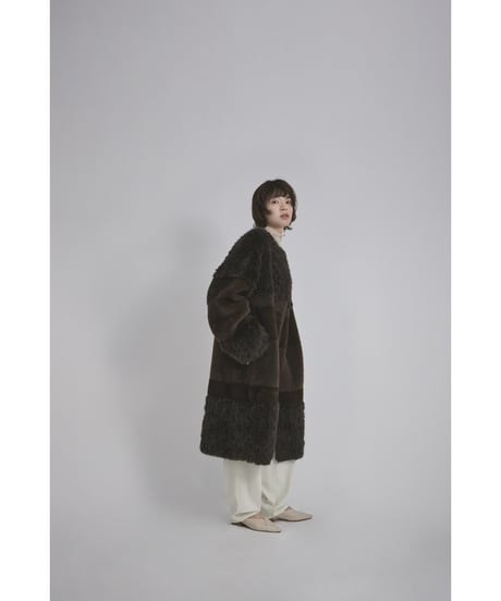 【26TH-19】Mixed Fur Coat