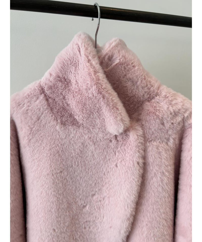 24TH-01】Rex Like Fur Tailored Coat | THINK FUR