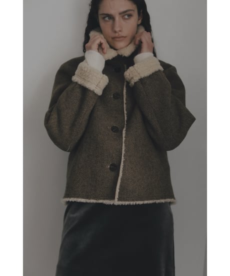 【26TH-20】Bonding Short Jacket