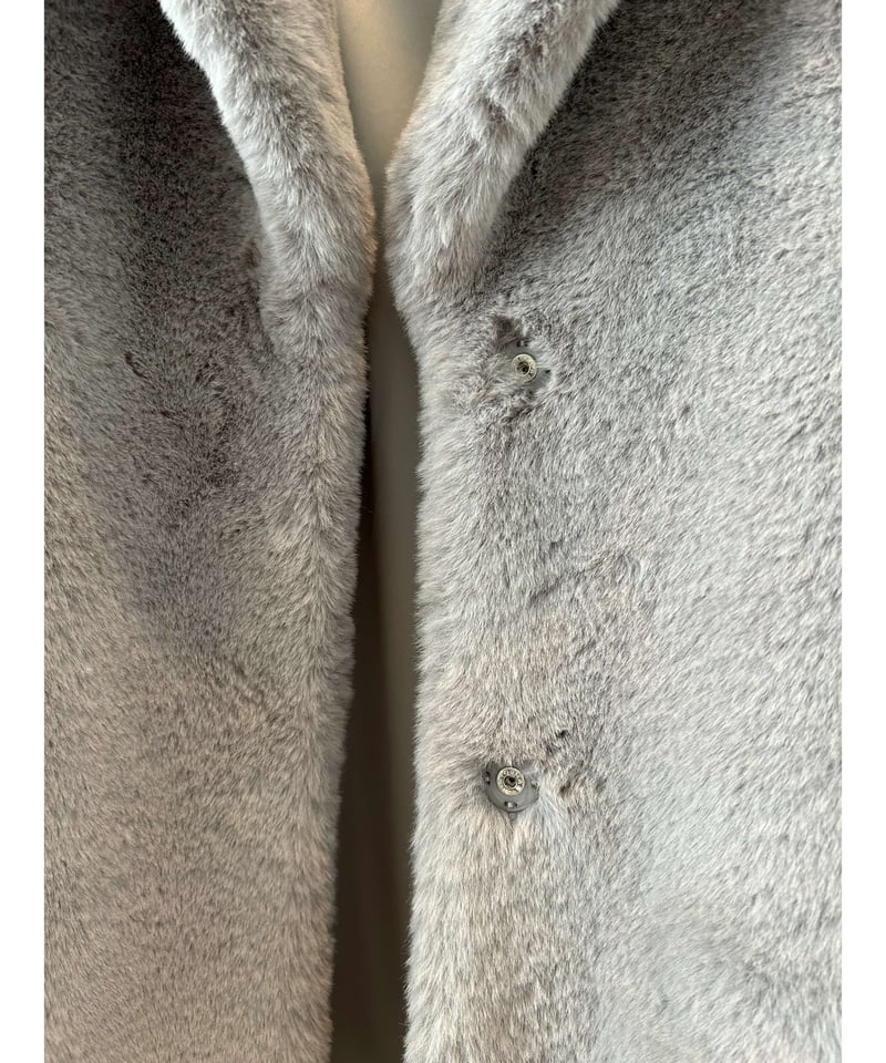 24TH-01】Rex Like Fur Tailored Coat