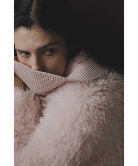 【26TH-06】Mohair Like Fur Cardigan