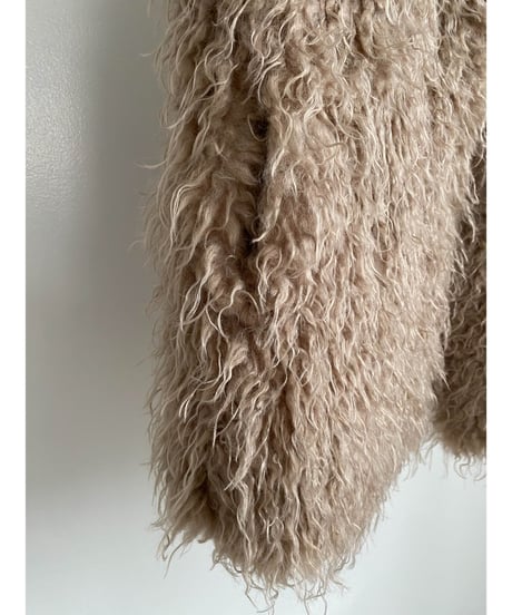 【26TH-18】Curly Fur Vest
