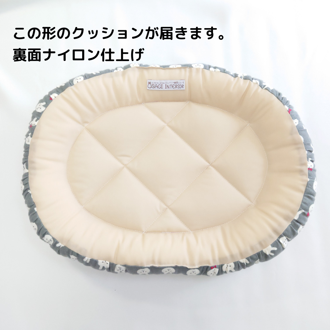 ぴったりクッション【うさぎさん用】 | USAGI INTERIOR 〜うさぎ