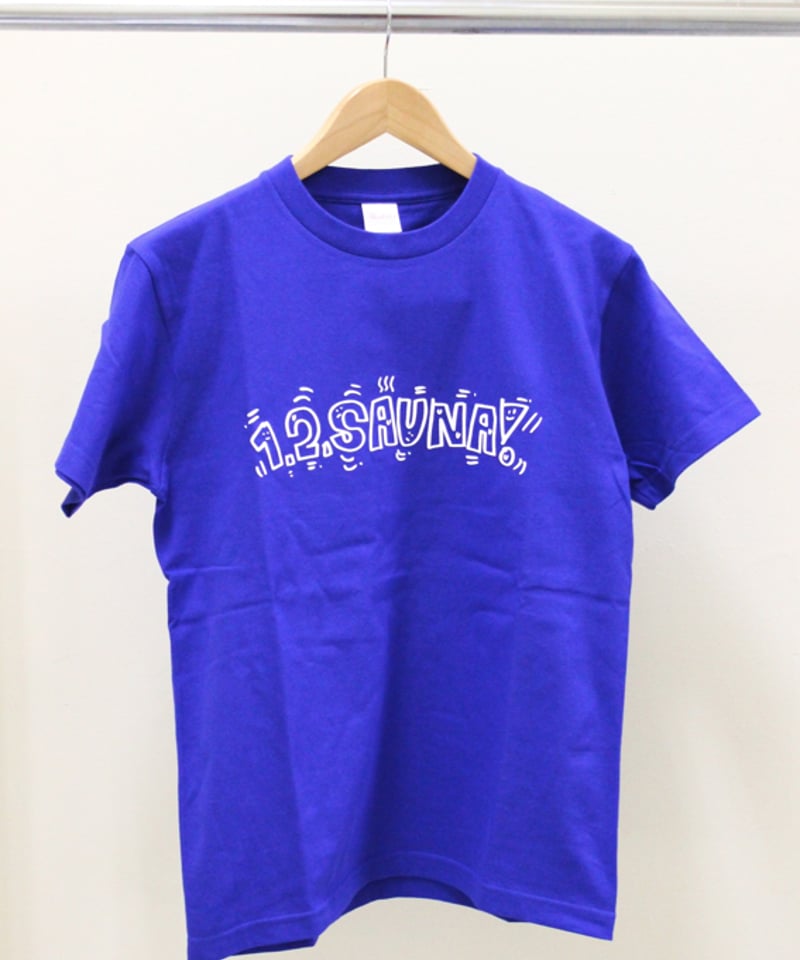1,2,SAUNA！ Tシャツ フィンランドブルー | Nikoh Refre