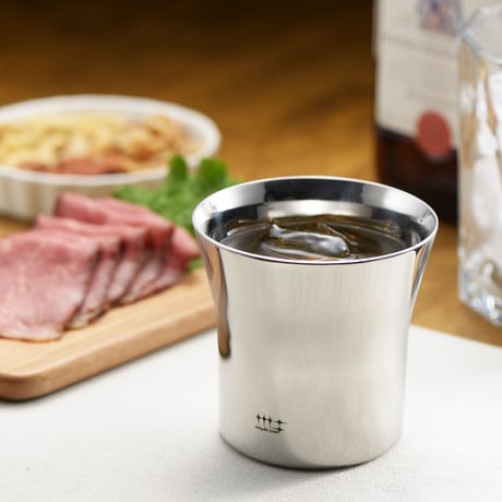 ヨシカワ　磨き屋シンジケート　2重ロックタンブラー320ml