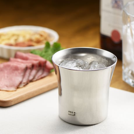 ヨシカワ　磨き屋シンジケート　2重ロックタンブラー320ml