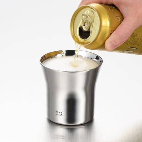 ヨシカワ　磨き屋シンジケート　2重ロックタンブラー320ml