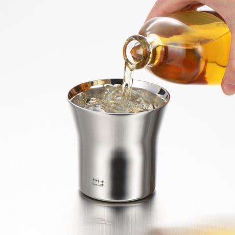ヨシカワ　磨き屋シンジケート　2重ロックタンブラー320ml