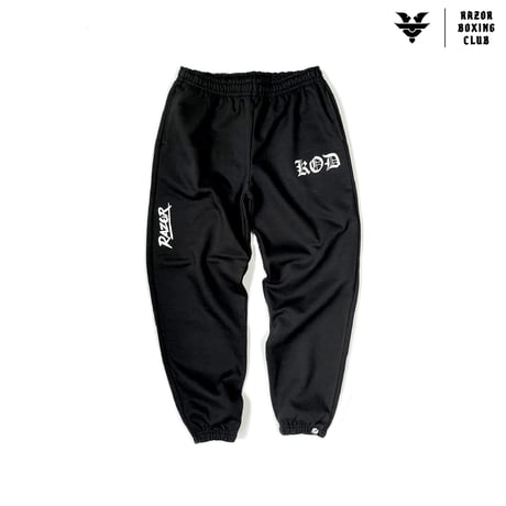 KOD×RAZORコラボ　スウェットセットアップ ロゴ 黒