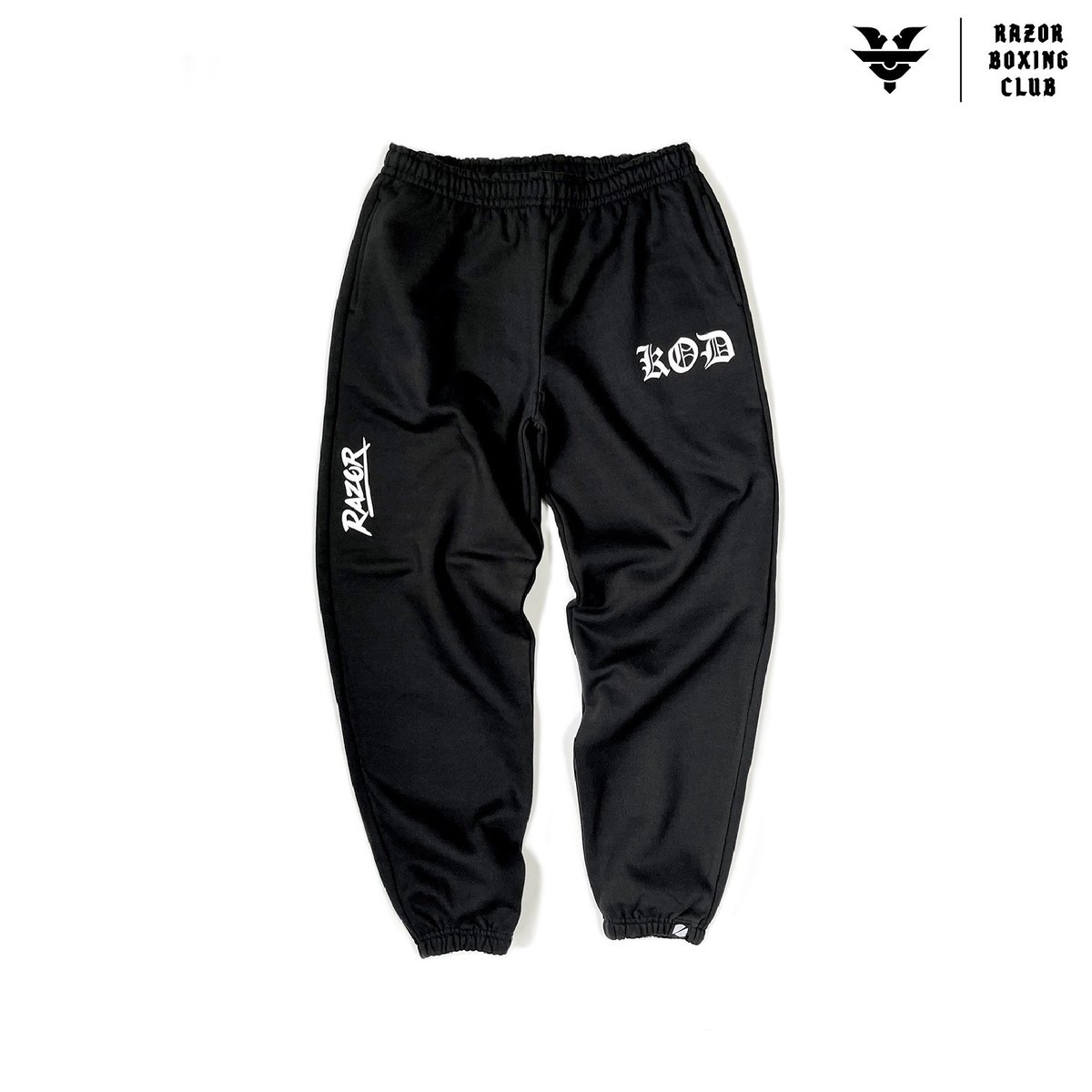 KOD×RAZORコラボ スウェットセットアップ ロゴ 黒 | KOD