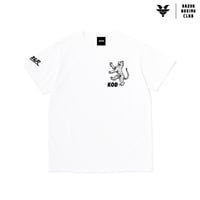 KOD×RAZORコラボＴシャツ　　ヒョウ 白
