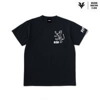 KOD×RAZORコラボＴシャツ　　ヒョウ 黒
