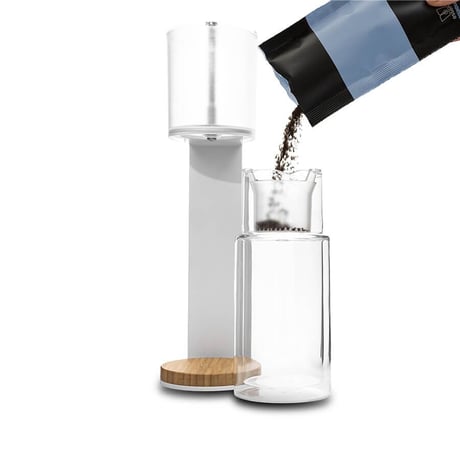 BRRREWER(ホワイト)コールドブリュー 水出しコーヒー ウォータードリッパー