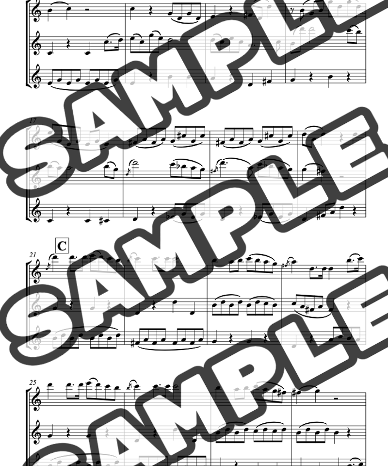 ハイドンの）セレナーデ/ホフシュテッター/フルート三重奏