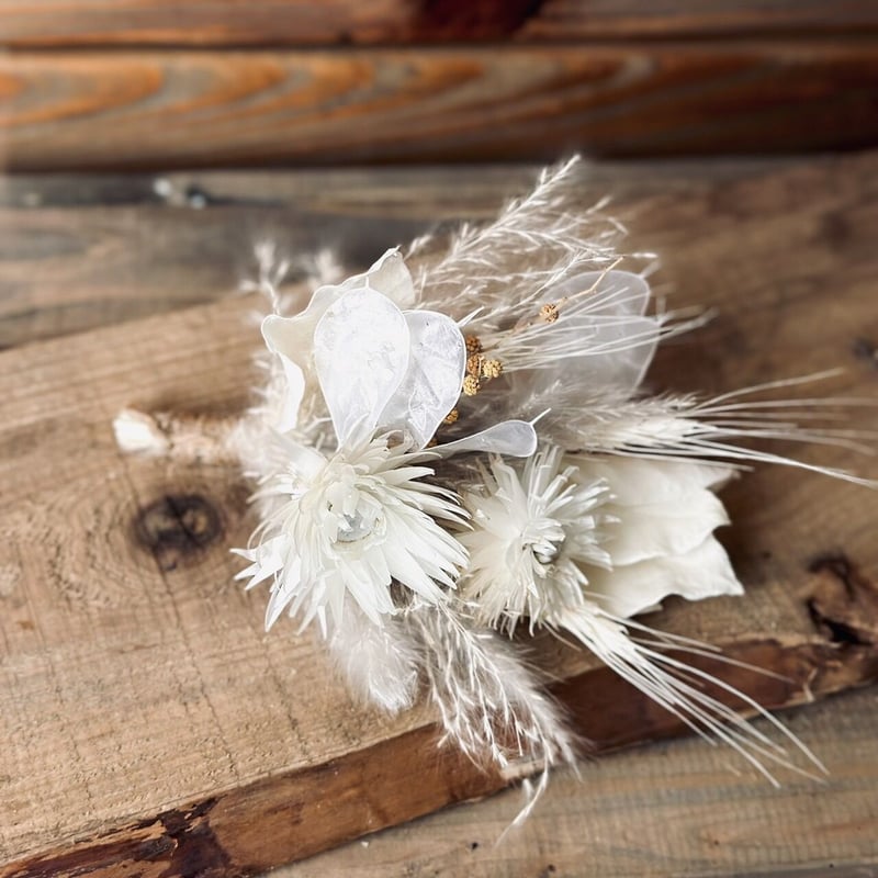 ホワイト　ウェディング　ブーケ　ブートニア 楽天市場】ブーケ ブートニアセット ウエディングブーケ ウェディング