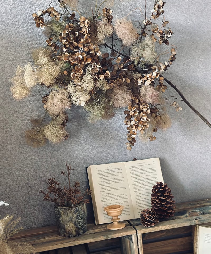 ドライフラワー壁飾り】 | ドライフラワー NEWCONNECT
