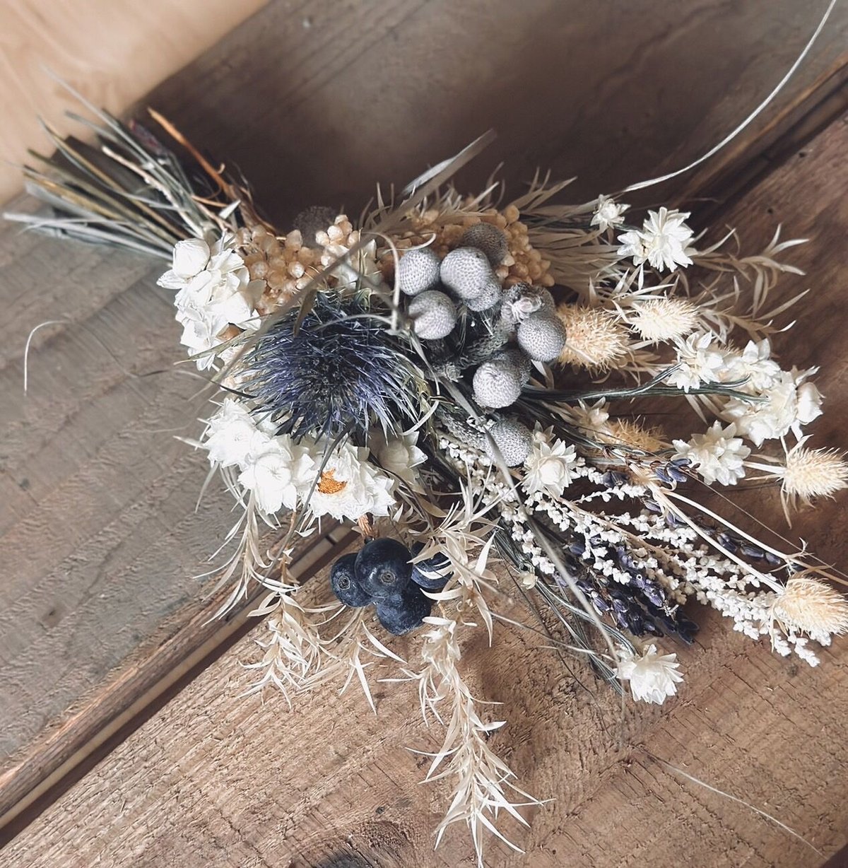 ドライフラワー　スワッグ　アレンジメント　インテリア ドライフラワースワッグ横型 M【Dried Flowers swag M