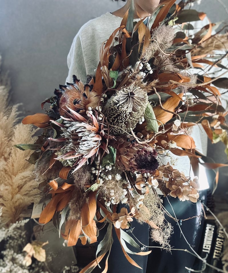 UNDERCOVER ドライフラワー クロス 壁掛け UNDERCOVER ドライフラワー クロス 壁掛け 【公式通販】