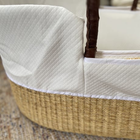 Liner Sheets / Hippo + Birds  [ ライナーシーツ クーファン ボルガバスケット Moses basket ベビー  ベビーベッド 出産準備 おすすめ]